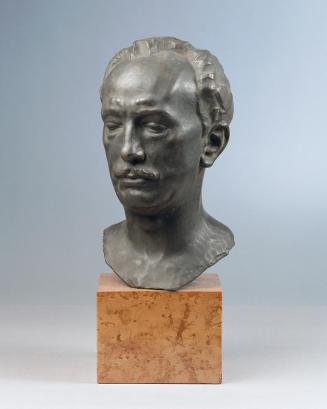 Hugo Lederer, Richard Strauss, 1910, Bronze, H: 40,5 cm, Belvedere, Wien, Inv.-Nr. 1271