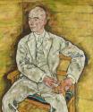 Egon Schiele, Victor Ritter von Bauer, 1918, Öl auf Leinwand, 140,6 x 109,8 cm, Belvedere, Wien ...
