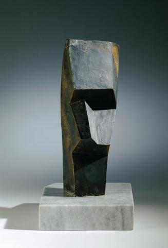 Josef Pillhofer, Kopf (Waltraud), 1964, Bronze, 33 × 13 × 15,5 cm, Artothek des Bundes, Dauerle ...