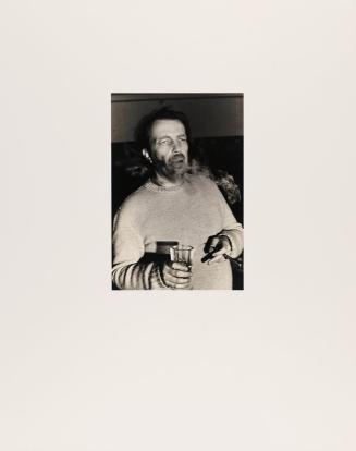 Rudi Molacek, Franz West, 1983–1989, Fotografie auf Kodak Kodabromid G Paper 1988/89, Belvedere ...